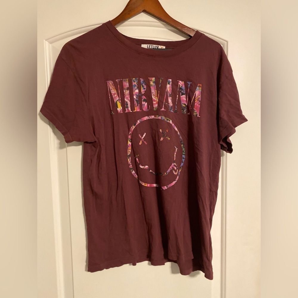Letluv Nirvana Graphic Tee